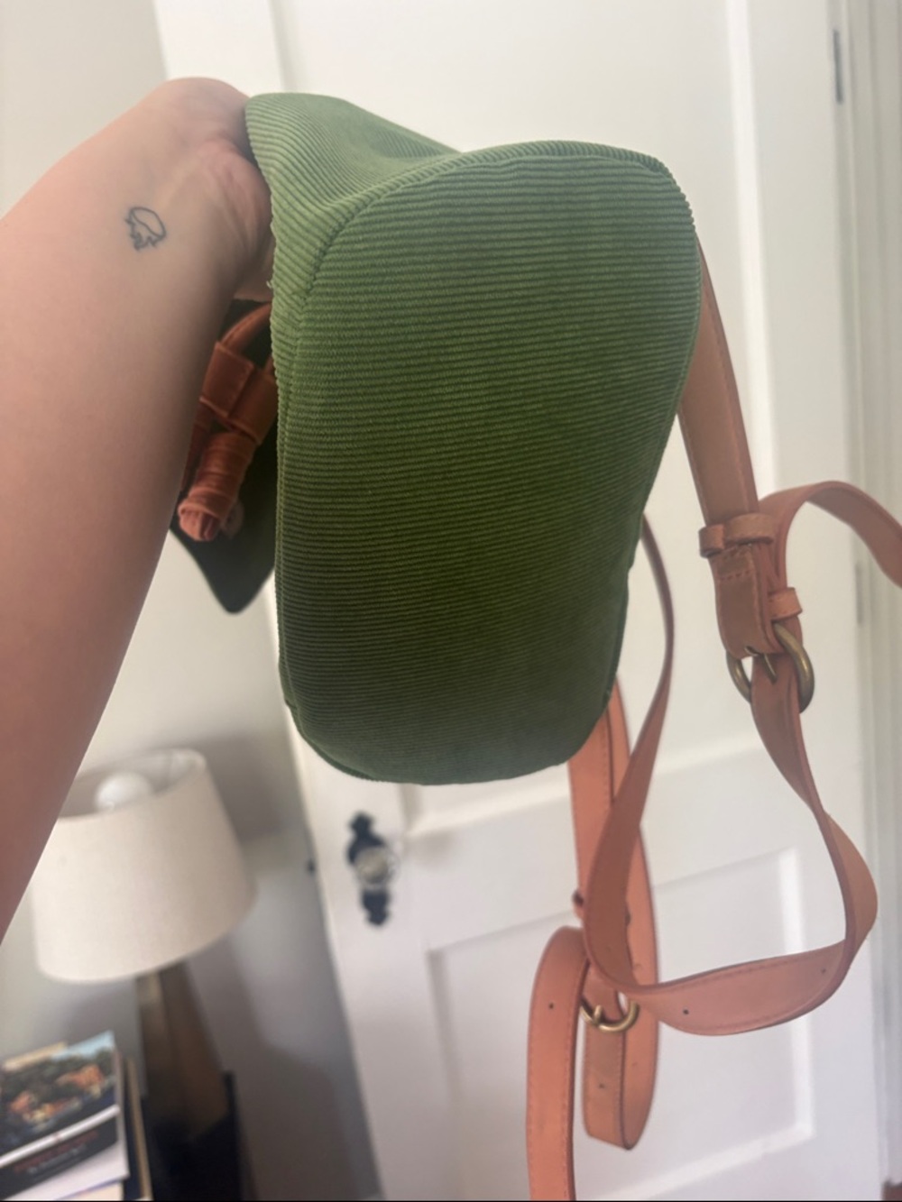 Universal Thread Green Backpack Interior with Label - Picture 6 of 7